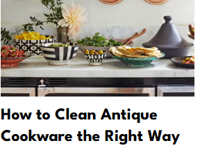 Cast & Clara Bell feature in Veranda Magazine's piece on cleaning and maintaining antique cookware