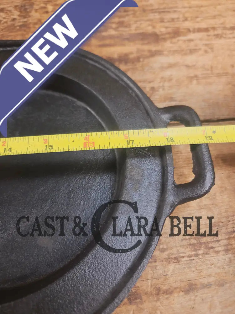 1800βs #7 Antique Gate-marked Long Griddle/Fish Fryer Raised 7 and P Griddle