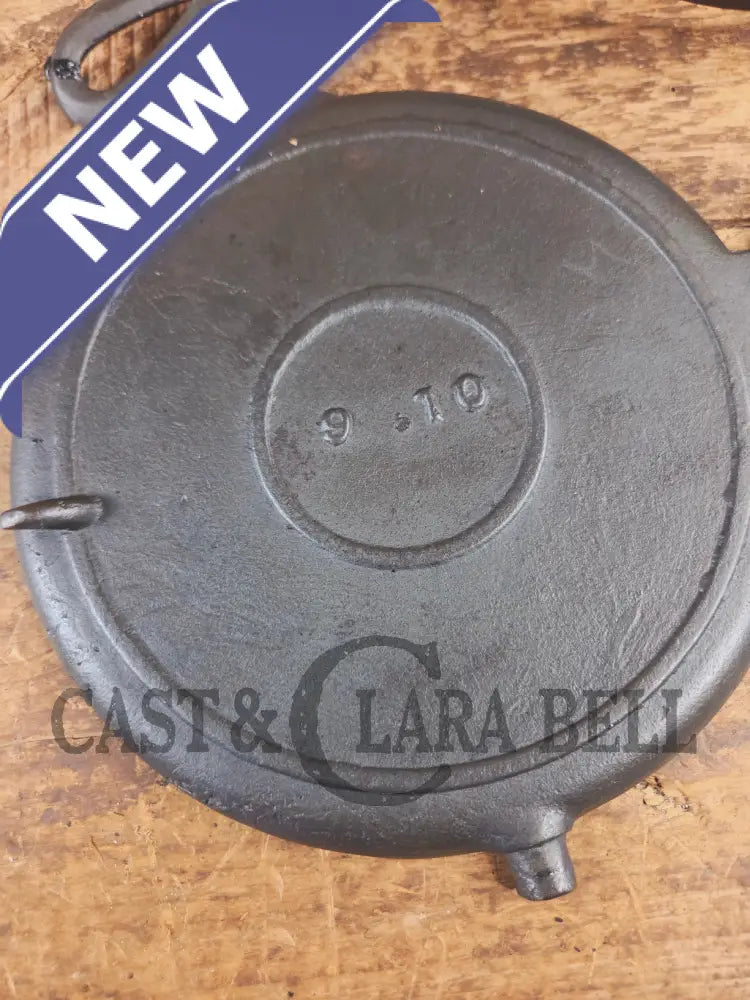 1800βs Era Unknown BEAUTIFUL 9/10 Antique Waffle iron. VERY cool diamond design makes huge waffles - Waffle Iron