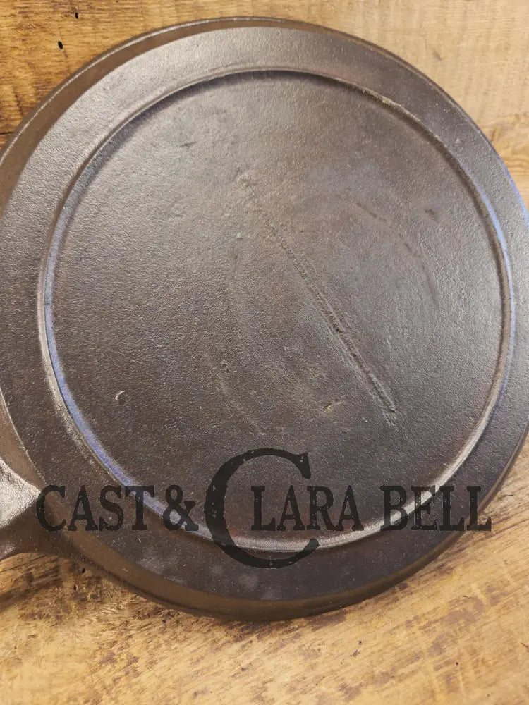1870s Era Antique #9 Skillet Griddle! Not many around this one has vented handle with raised 9. Similar to Highland