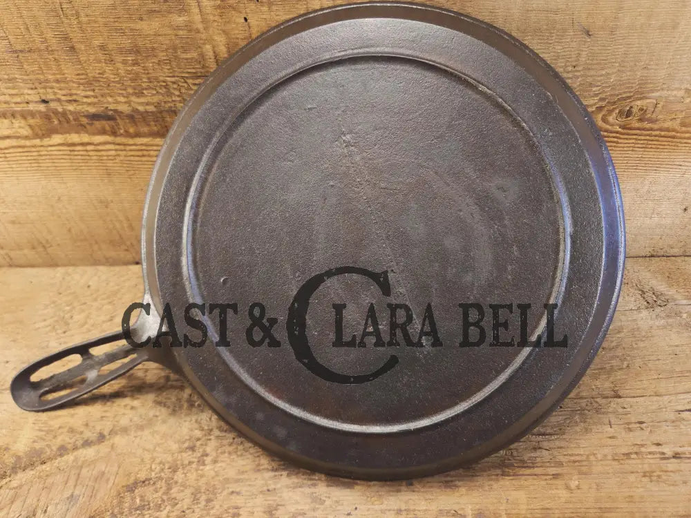 1870s Era Antique #9 Skillet Griddle! Not many around this one has vented handle with raised 9. Similar to Highland