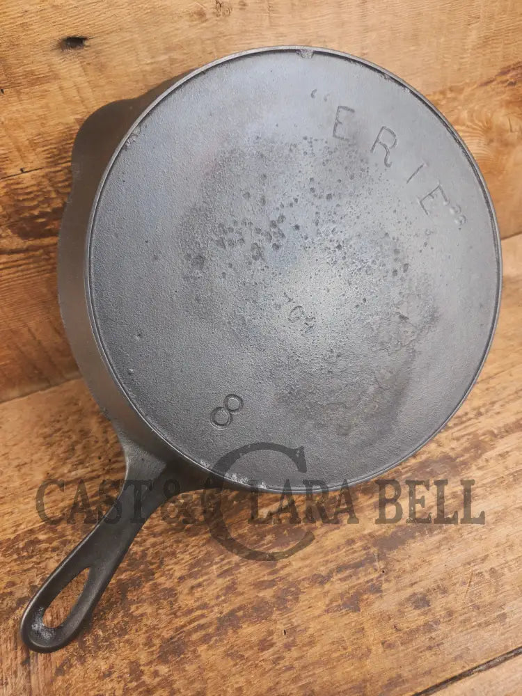 1890’s 3rd Series ERIE #8 Skillet with Heat Ring 704. Amazing piece of culinary history. Wonderfully light to use