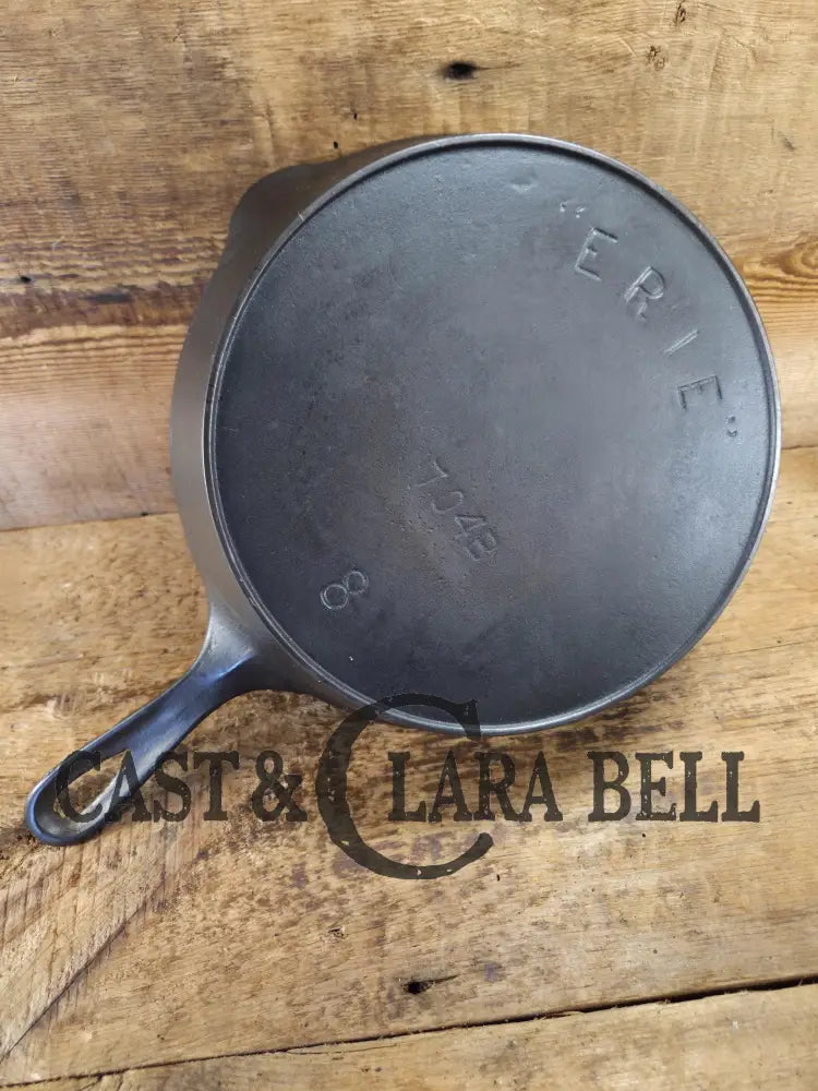 1890’s 3rd Series ERIE #8 Skillet with Heat Ring 704 B. Amazing piece of culinary history. Wonderfully light to use