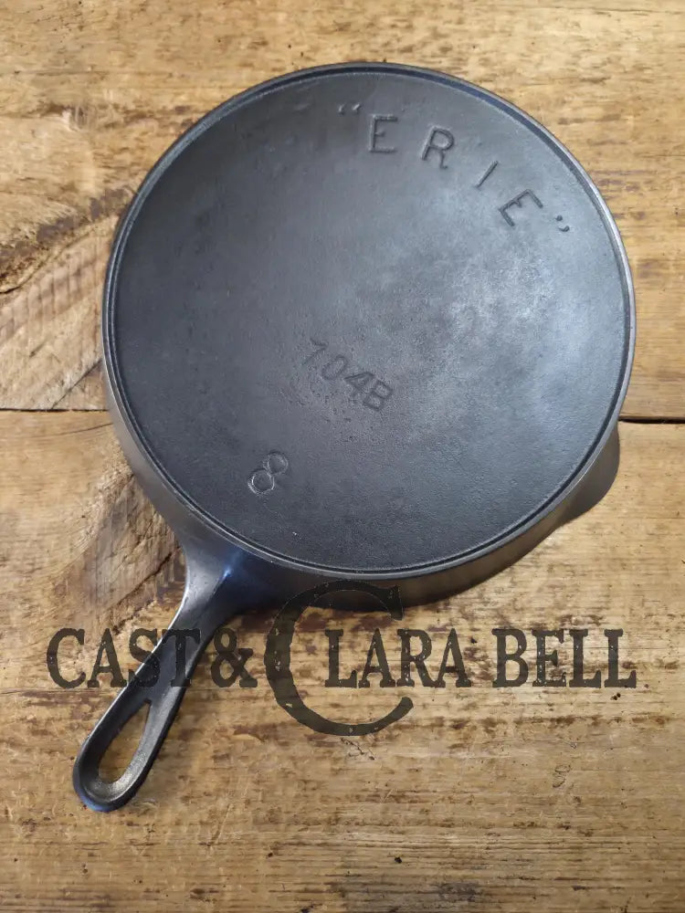 1890βs 3rd Series ERIE #8 Skillet with Heat Ring 704 B. Amazing piece of culinary history. Wonderfully light to use