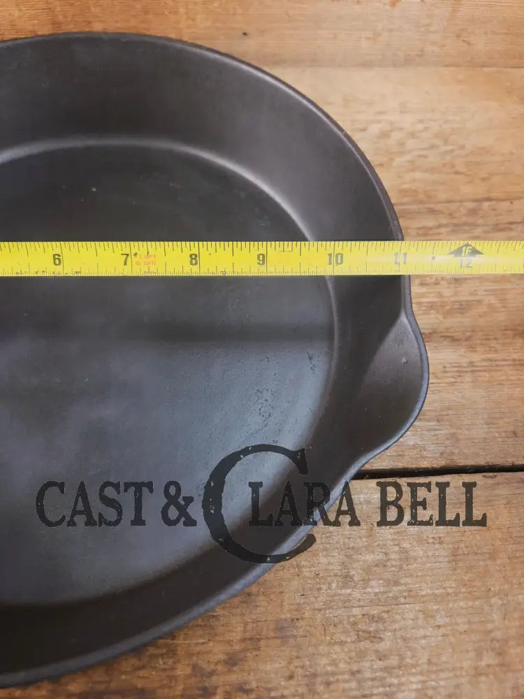 1891-1905! HTF Wagner #9 Arc logo cast iron skillet. Earliest Wagner pattern made. Spectacular Skillet