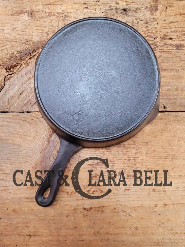 1910-20βs Chicago Hardware Foundry #5 Cast Iron Diamond Skillet with Heat Ring. Our favorite foundry story restored &