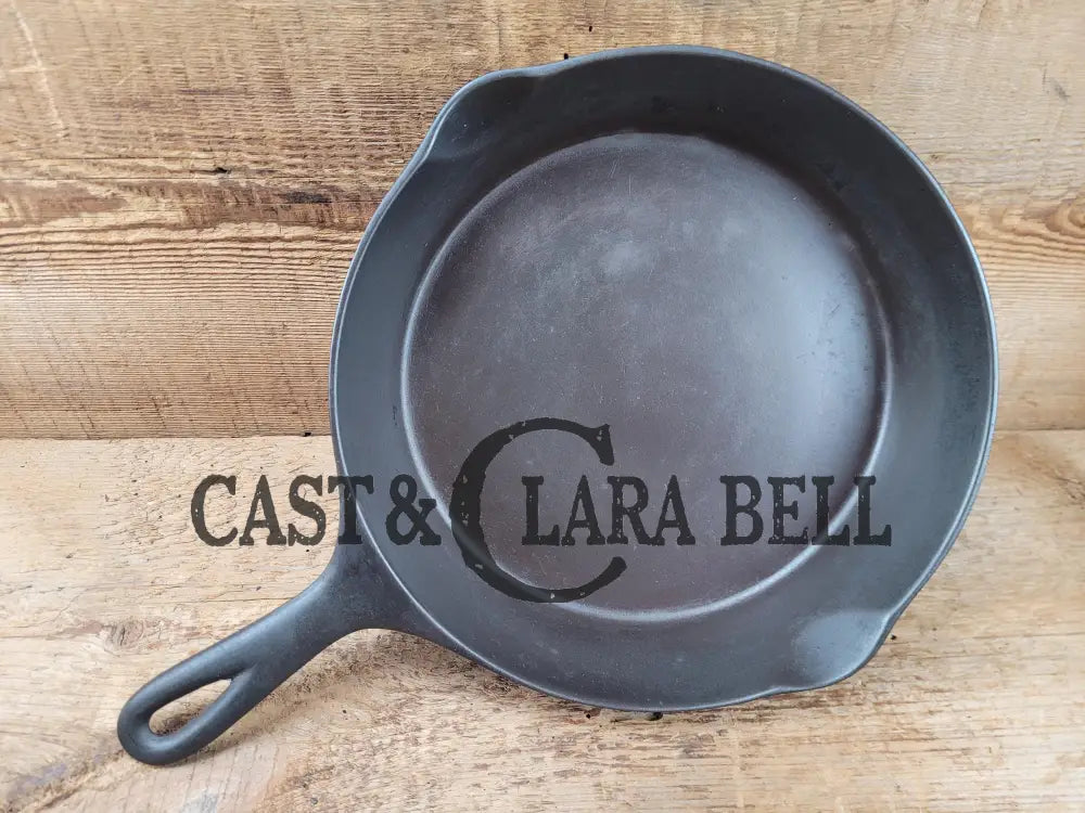 1910βS Era! Htf Wagner #7 Arc Straight Logo Cast Iron Skillet With βAβ Makers Mark. Awesome. Skillet