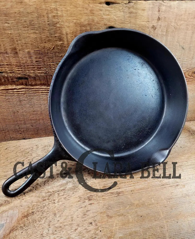 1910βS Era! Htf Wagner #7 Arc Straight Logo Cast Iron Skillet With βAβ Makers Mark. Awesome. Skillet