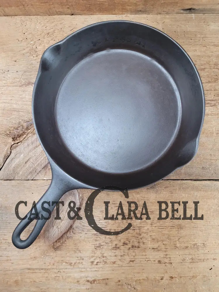 1910βS Era! Htf Wagner #7 Arc Straight Logo Cast Iron Skillet With βAβ Makers Mark. Awesome. Skillet