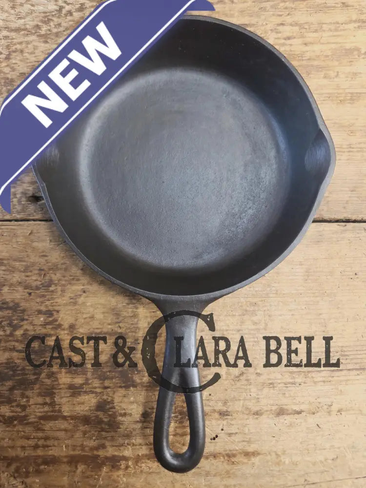 1910’s Era Lodge #3 Cast Iron Skillet Raised ’W’ Single Notch heat ring SC24 Skillet