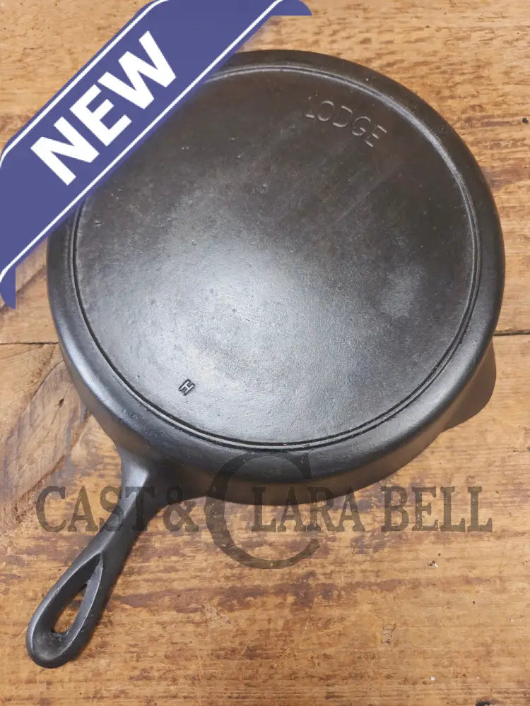 1910’s Lodge #9 Skillet with Arc Logo Heat Ring Raised ’H’. Our favorite line of daily skillets! - Skillet