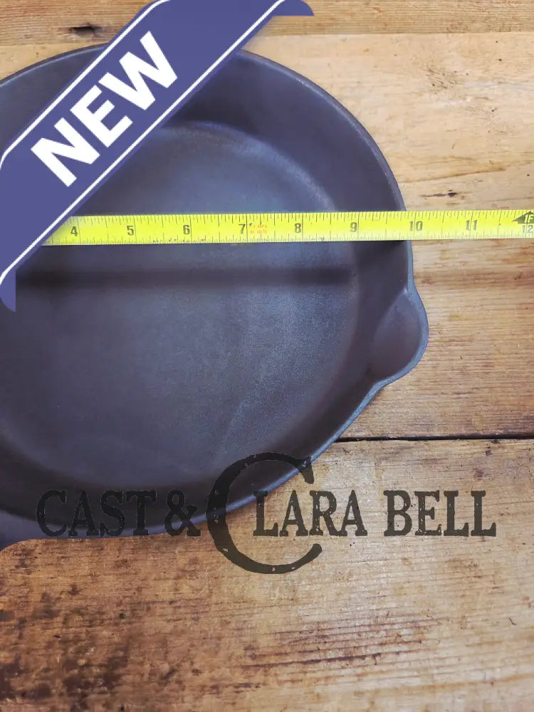 1910’s very early Lodge #8 Cast Iron Skillet with Single Notch and Raised #2 at 6 O’clock position Skillet