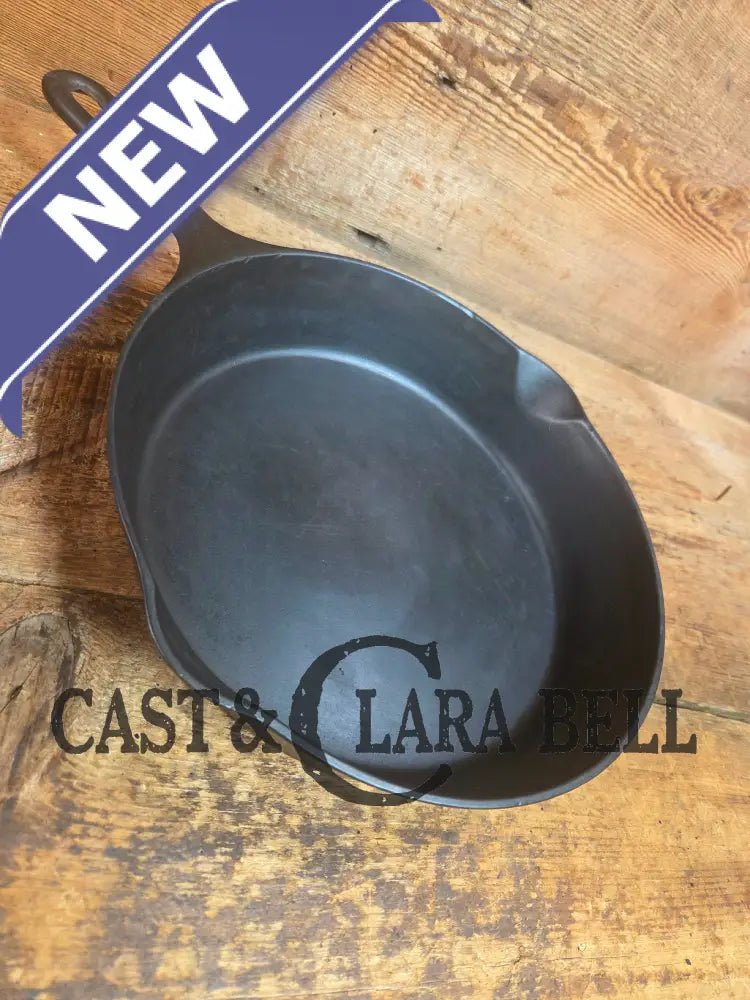 1910’s Wagner Arc straight logo Sidney O. #8 Skillet with Heat Ring. One of the earlies made! - Skillet