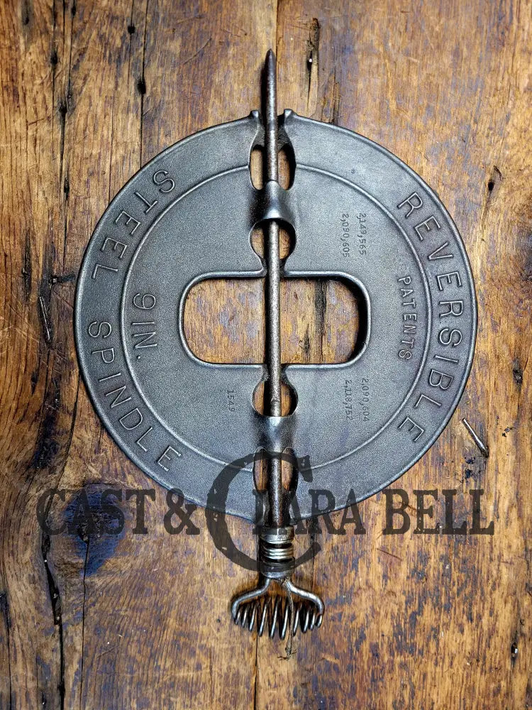 1915βS 9 Inchgriswold Damper / Spindle. Beautiful Display Piece For Your Kitchen Or Griswold