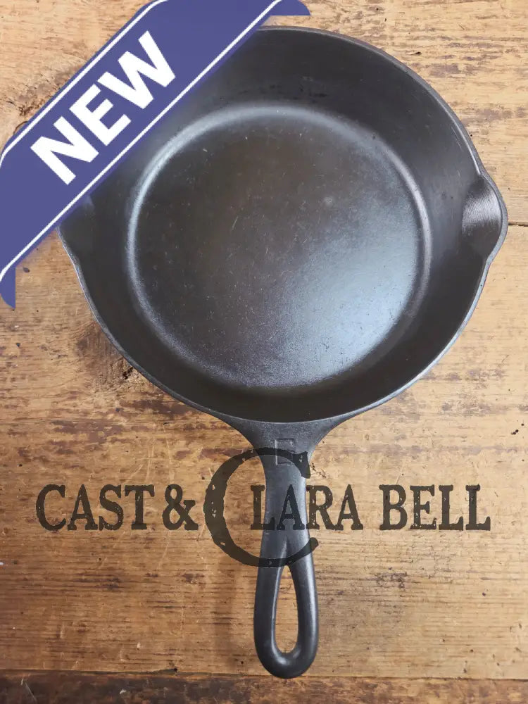 1920’s Griswold #6 Skillet with Large Block Logo and Smooth Bottom 699 Skillet