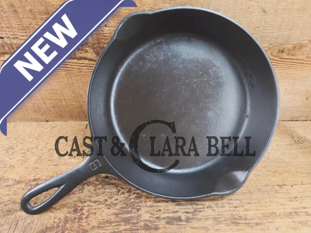 1920’s Griswold #6 Skillet with Large Block Logo and Smooth Bottom 699 Skillet