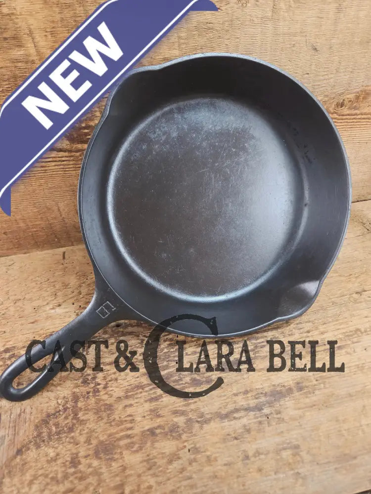 1920’s Griswold #6 Skillet with Large Block Logo and Smooth Bottom 699 Skillet