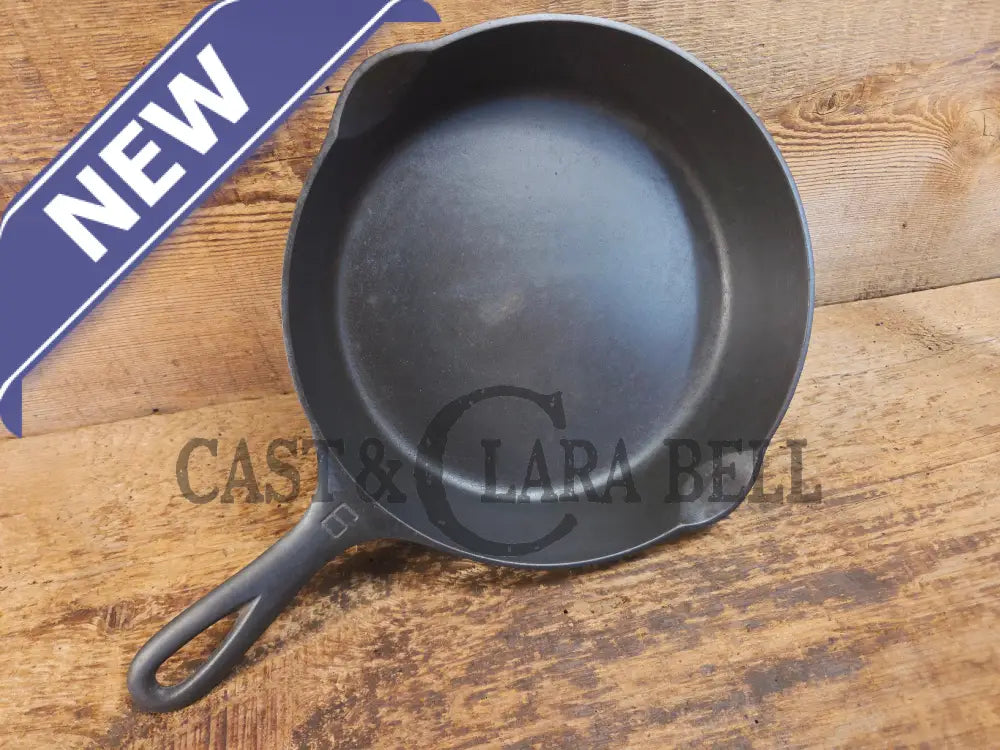 1920’s Griswold #6 Skillet with Large Block Logo and Smooth Bottom 699 C - Skillet