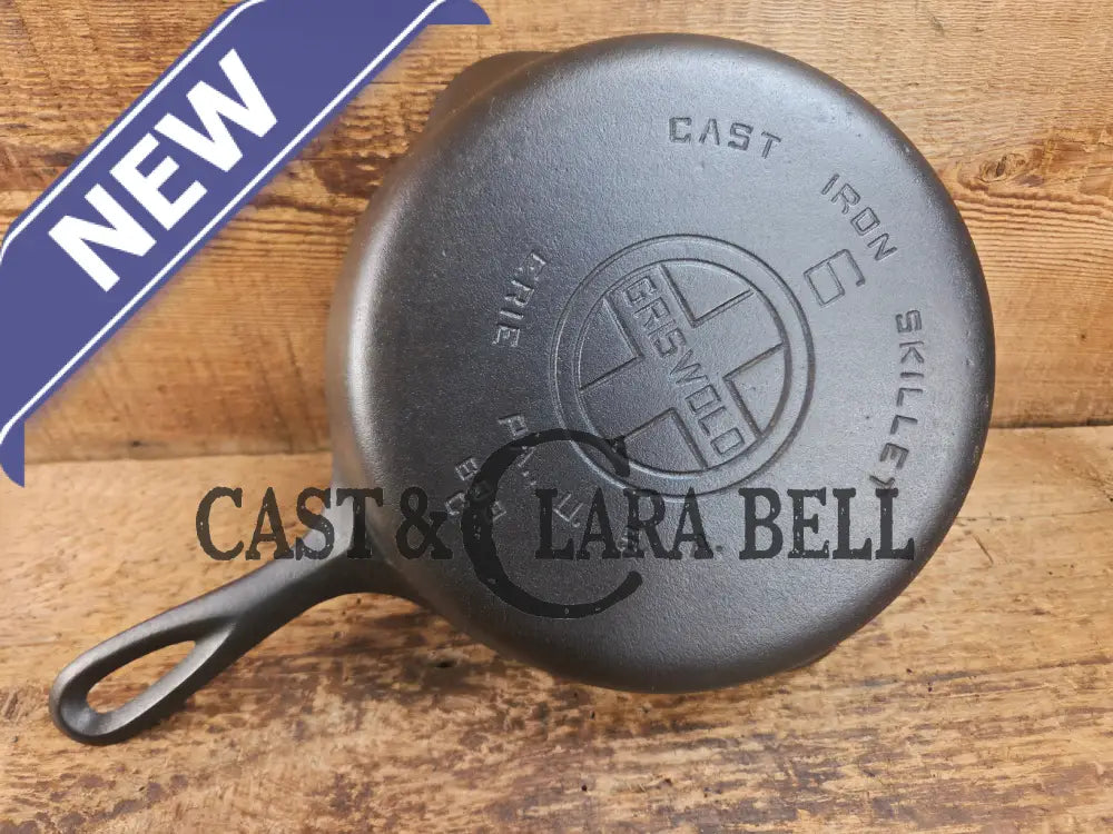 1920βs Griswold #6 Skillet with Large Block Logo and Smooth Bottom 699 C