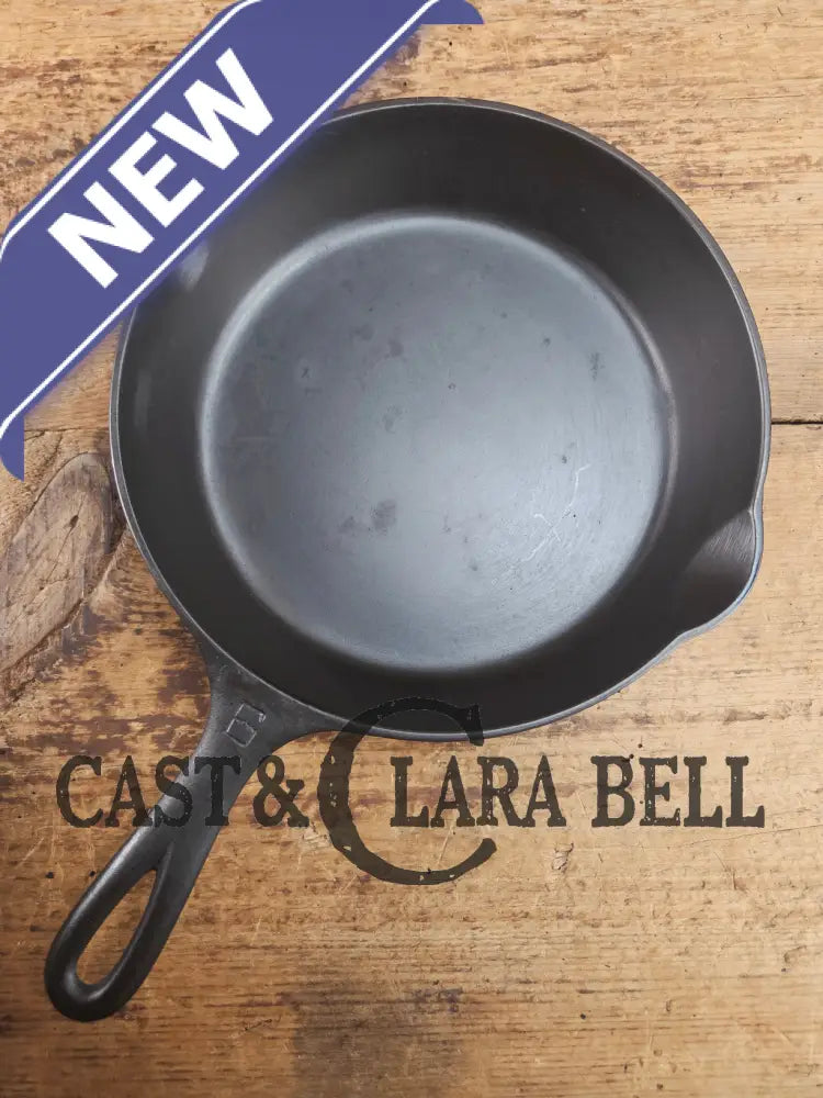 1920’s Griswold #6 Skillet with Large Block Logo and Smooth Bottom 699 E
