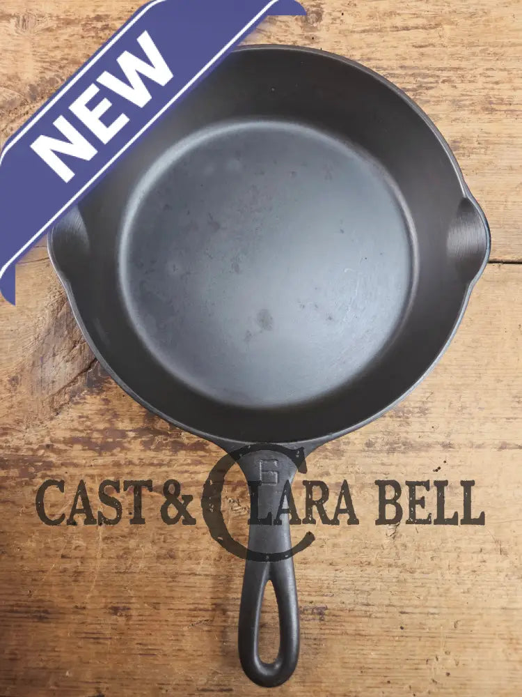 1920’s Griswold #6 Skillet with Large Block Logo and Smooth Bottom 699 E