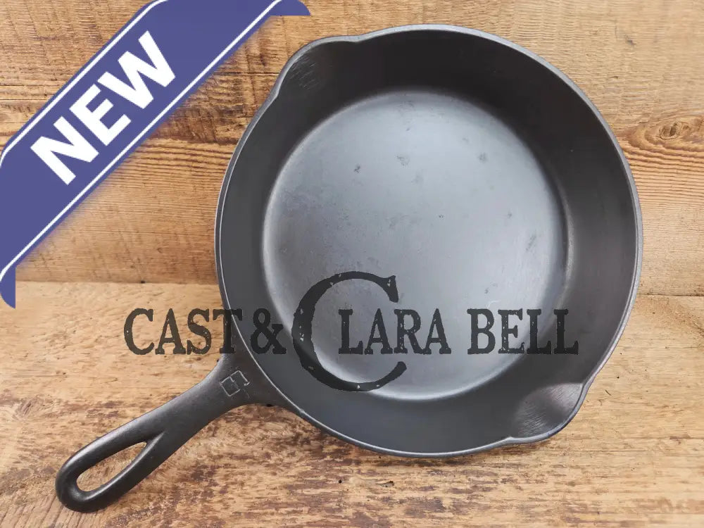 1920’s Griswold #6 Skillet with Large Block Logo and Smooth Bottom 699 E