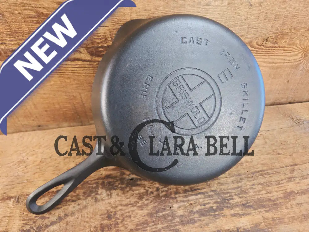 1920βs Griswold #6 Skillet with Large Block Logo and Smooth Bottom 699 H Skillet