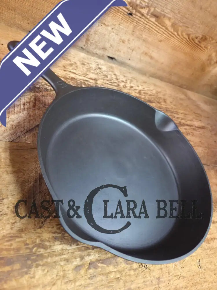 1920’s Griswold #8 Skillet with Large Block Logo and Smooth Bottom 704 F Skillet