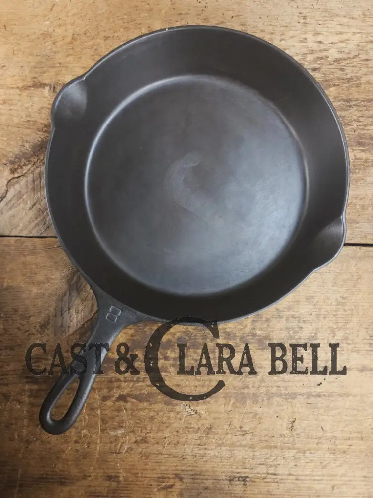 1920’s Griswold #8 Skillet with Large Block Logo and Smooth Bottom 704 J Skillet