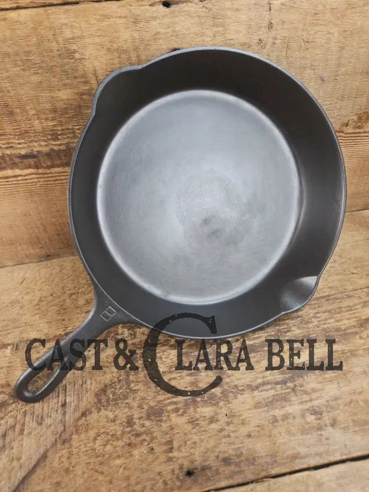 1920’s Griswold #8 Skillet with Large Block Logo and Smooth Bottom 704 J Skillet