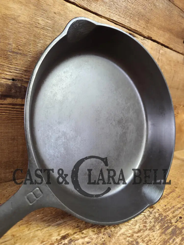 1920’s Griswold #8 Skillet with Large Block Logo and Smooth Bottom 704 J. Skillet