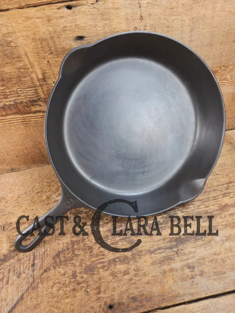 1920’s Griswold #8 Skillet with Large Block Logo and Smooth Bottom 704 J Skillet
