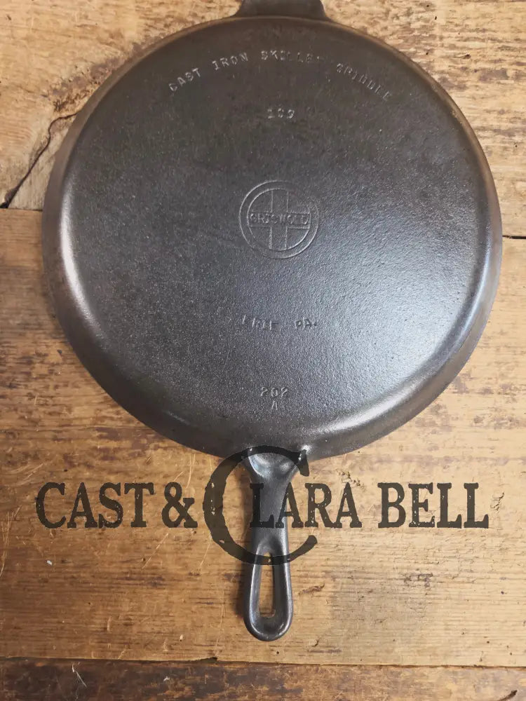 1930βs #9 Griswold Small Block Skillet Griddle (#109) #202. We use ours daily for grilled cheese omelets and more!
