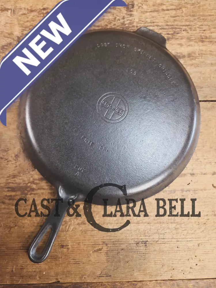 1930’s #9 Griswold Small Block Skillet Griddle (#109) #202. We use ours daily for grilled cheese omelets and more!