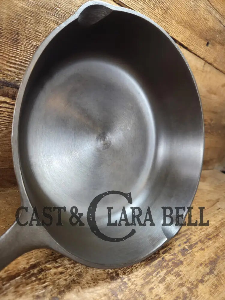 1930’s Birmingham Stove & Range (BSR) Red Mountain Series #8 Deep Skillet. Restored and ready to fry! Gorgeous Swirls!