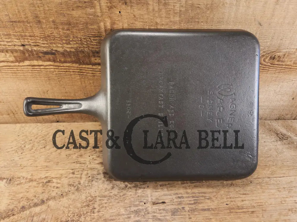 1930βs Era Wagner Ware Bacon and Egg Cast Iron Breakfast Skillet 1104. Great Gift Idea! Skillet