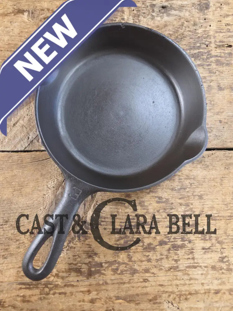 1930’s Griswold #3 Cast Iron Egg Skillet with Large Block Logo 709 A. Skillet
