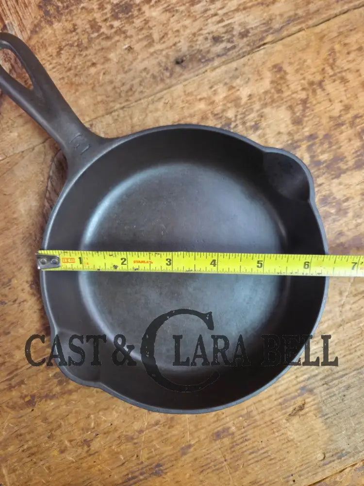 1930’s Griswold #3 Cast Iron Egg Skillet with Large Block Logo 709 A Skillet