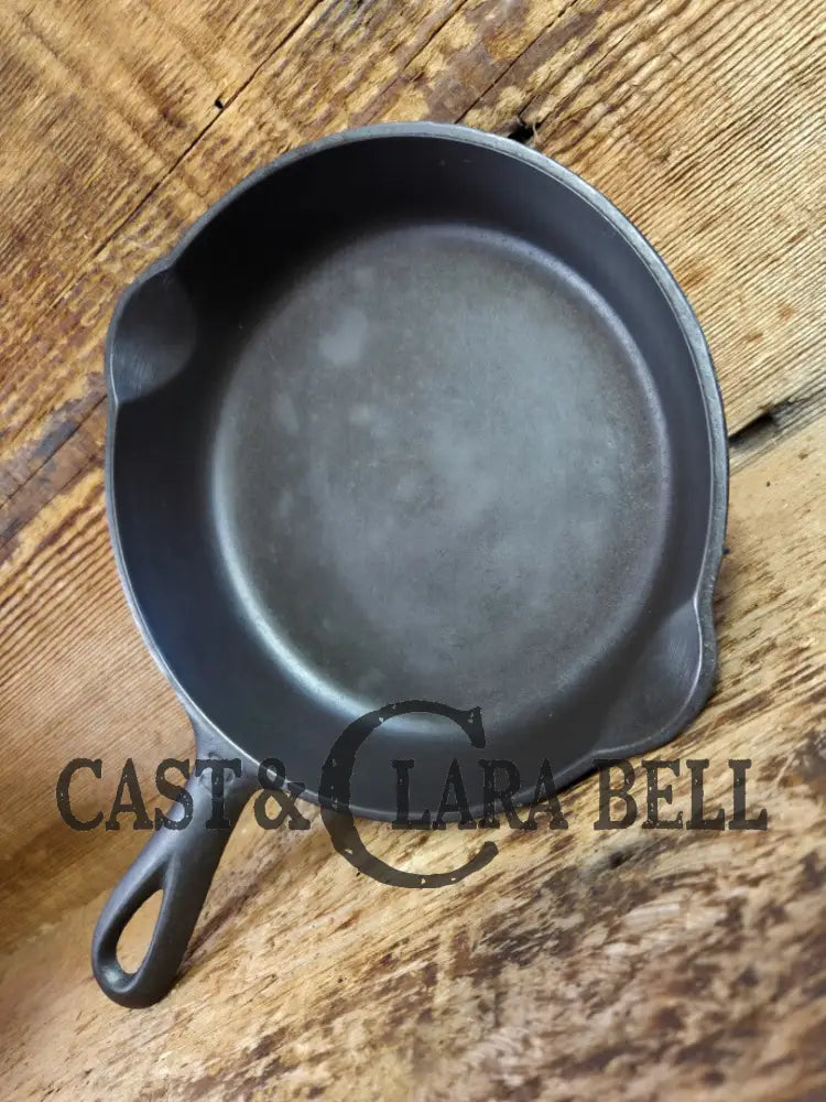 1930βs Griswold #3 Cast Iron Egg Skillet with Large Block Logo 709 A Skillet