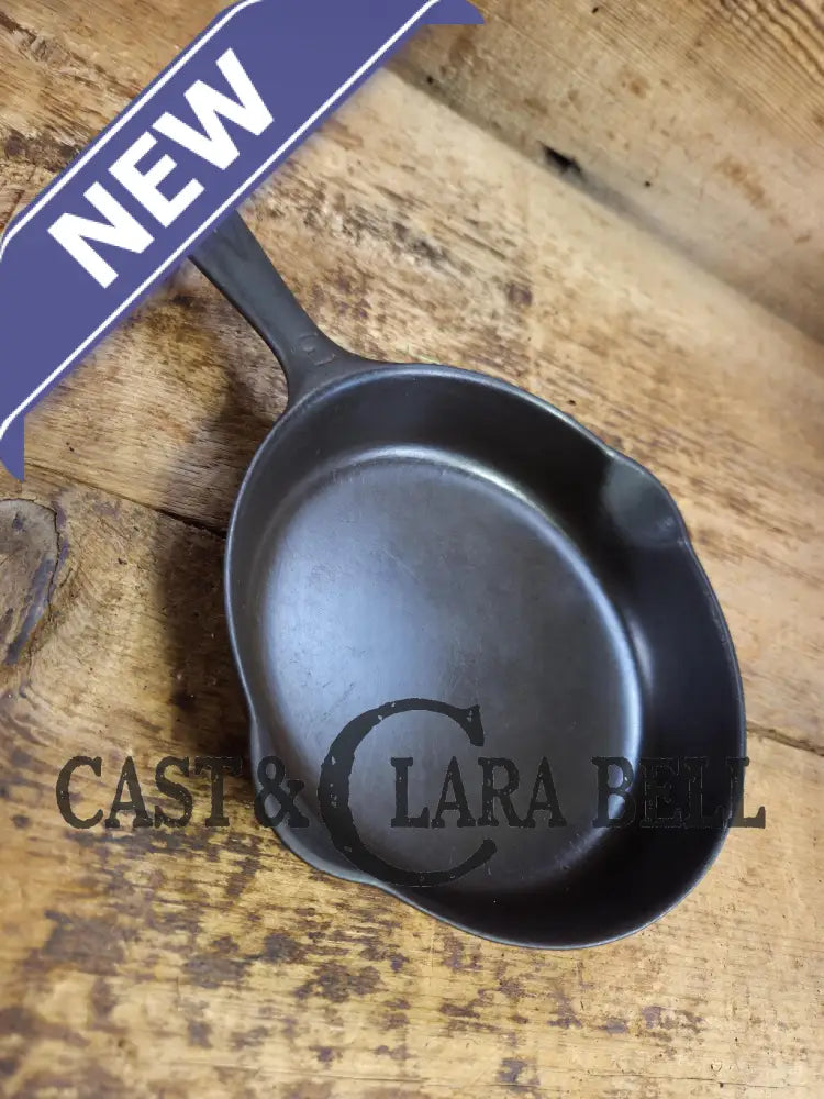 1930βs Griswold #3 Cast Iron Egg Skillet with Large Block Logo 709 A Skillet