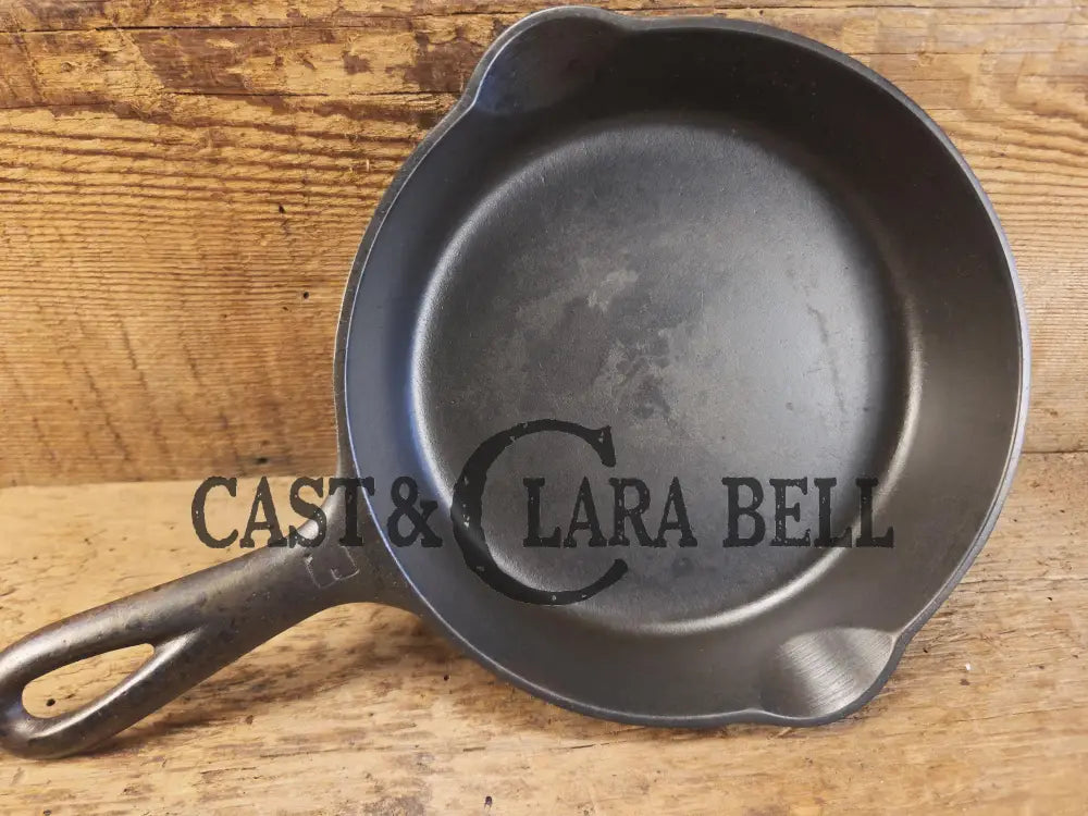 1930’s Griswold #3 Cast Iron Egg Skillet with Large Block Logo 709 A. Skillet