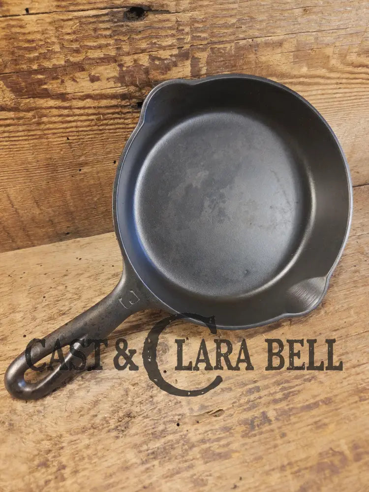 1930’s Griswold #3 Cast Iron Egg Skillet with Large Block Logo 709 A. Skillet