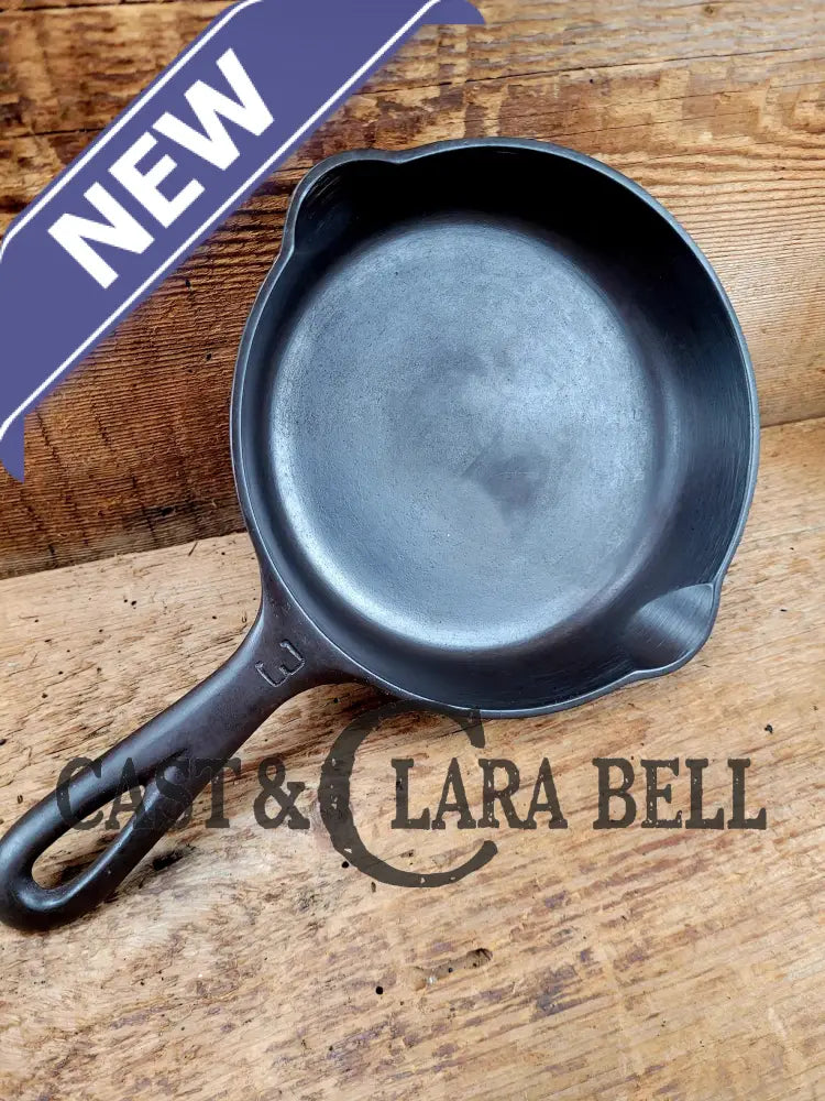 1930’s Griswold #3 Cast Iron Egg Skillet with Large Block Logo 709 A. Best Seller! Skillet