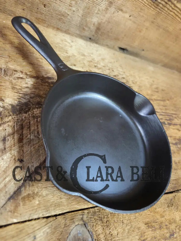 1930’s Griswold #3 Egg Skillet with Large Block Logo and Smooth Bottom 709 Skillet