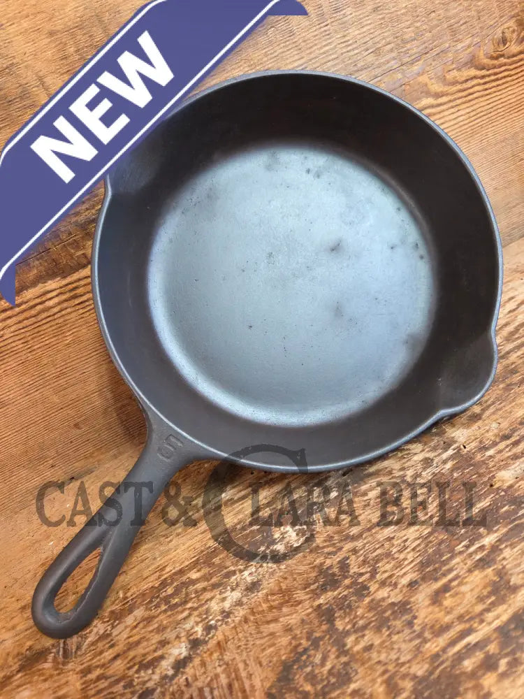 1930’s Griswold #5 Cast Iron Skillet with Large Block Logo 724 C - Skillet