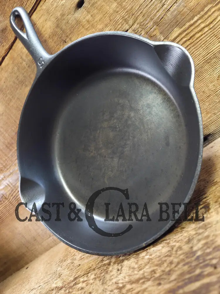 1930βs Griswold #5 Cast Iron Skillet with Large Block Logo 724 C. Awesome sautΓ© skillet! Skillet