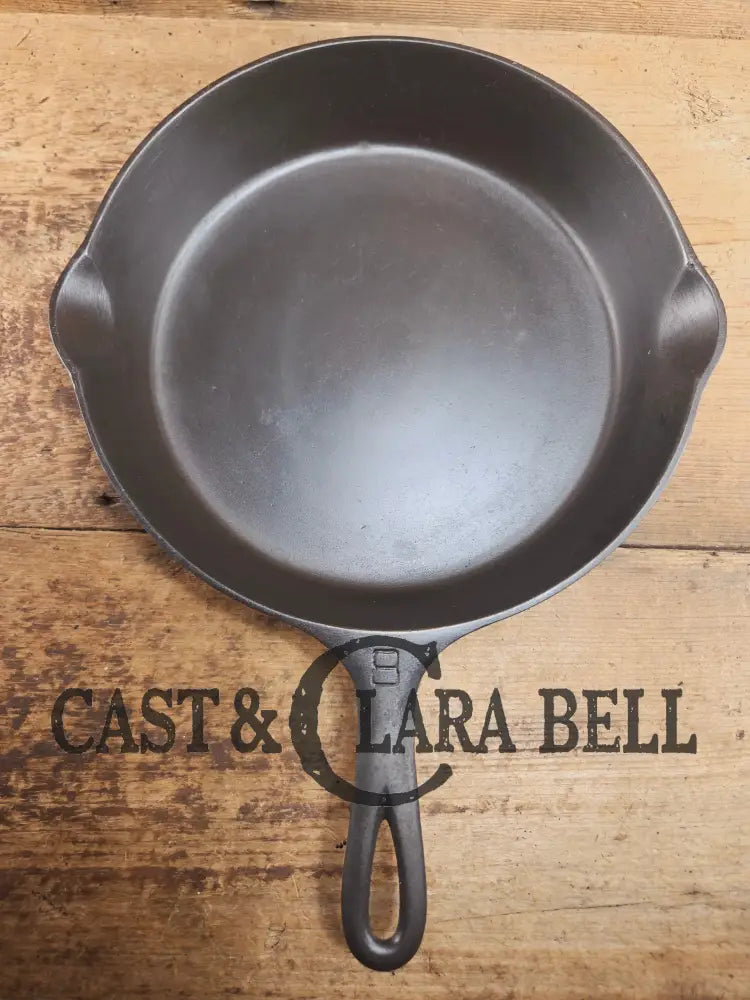The Classic! Griswold #8 Skillet with Large Block Logo and Smooth Bottom Erie PA USA p/n 704 P Skillet