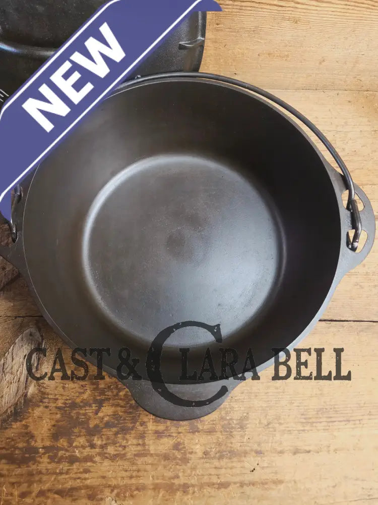 1930’s Griswold #8 Tite-Top Dutch Oven 1278 B fully marked raised Matching Lid (2551 A)! Perfect for soups & stews.