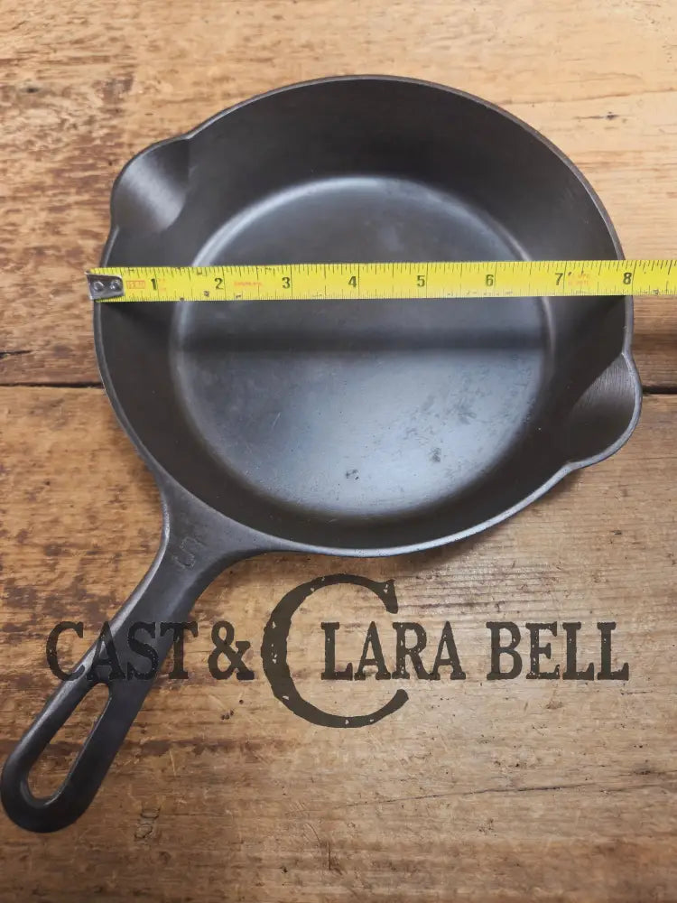 1930’s Griswold No. 5 Saute Skillet Small Logo Grooved Handle Smooth Bottom 724 M. Restored and Ready to Use! Skillet