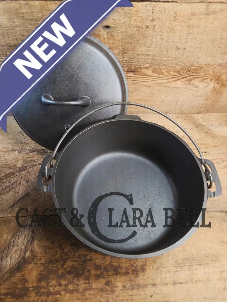 1930’s Griswold’s Iron Mountain series #8 Dutch Oven (1036 A) with Lid (1037 C). Ready to make stews and chili! Dutch